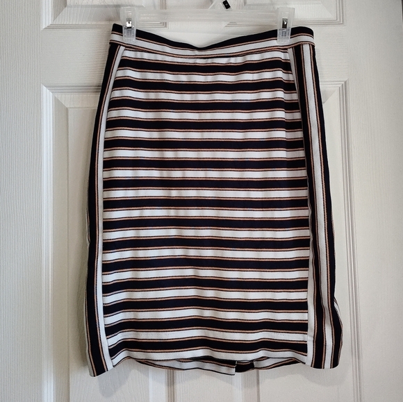 Banana Republic Striped Pencil Skirt 6 - Picture 2 of 8